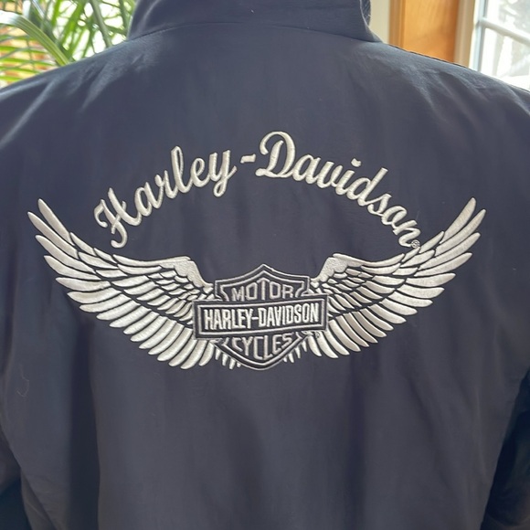 Harley-Davidson Black Quilted Jacket - Picture 10 of 16